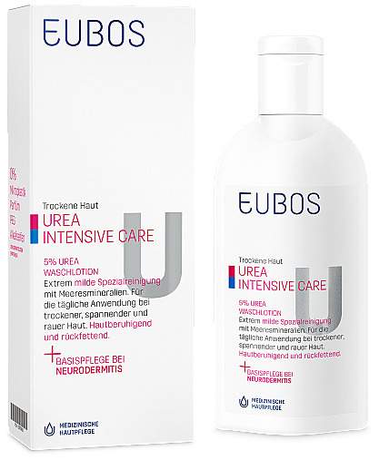 Eubos Trockene Haut Urea 5% 200 ml Waschlotion