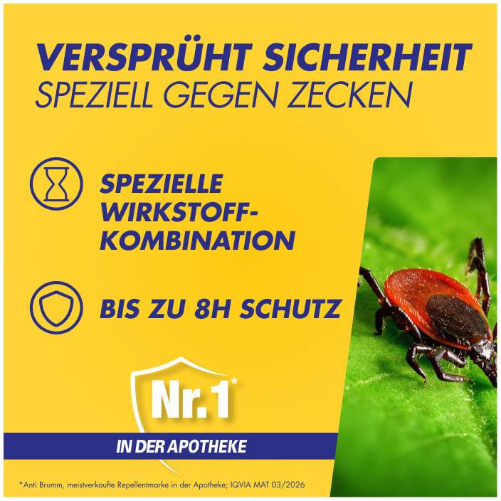 Anti Brumm Zecken Stopp Pumpzerstäuber 150 ml