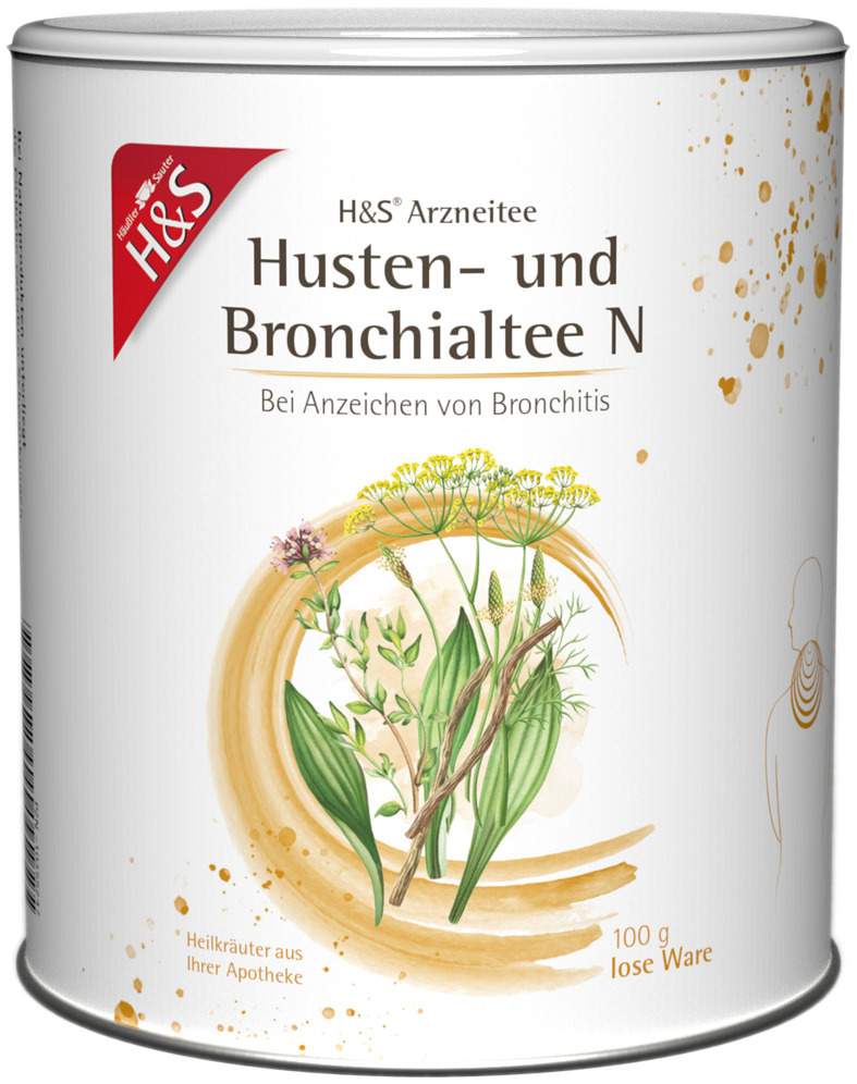 H&S Husten- und Bronchialtee N Lose 100 G Tee