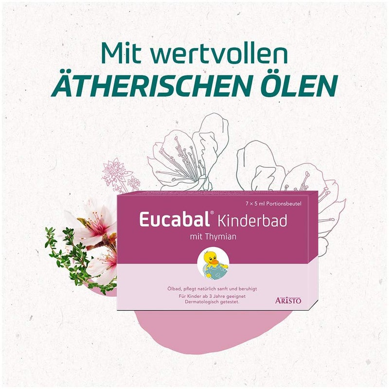 Eucabal Kinderbad Mit Thymian 7 X 5 ml Bad