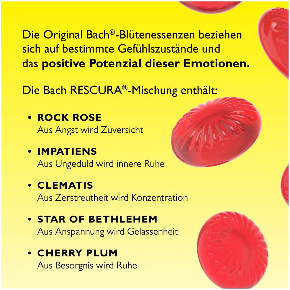 Bach Original Rescura Wassermelone 50 g Pastillen