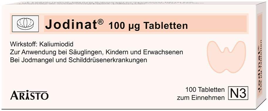 Jodinat 100 µg 100 Tabletten