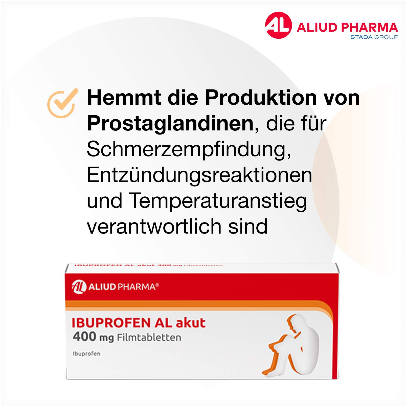 Ibuprofen Al Akut 400 mg 20 Filmtabletten