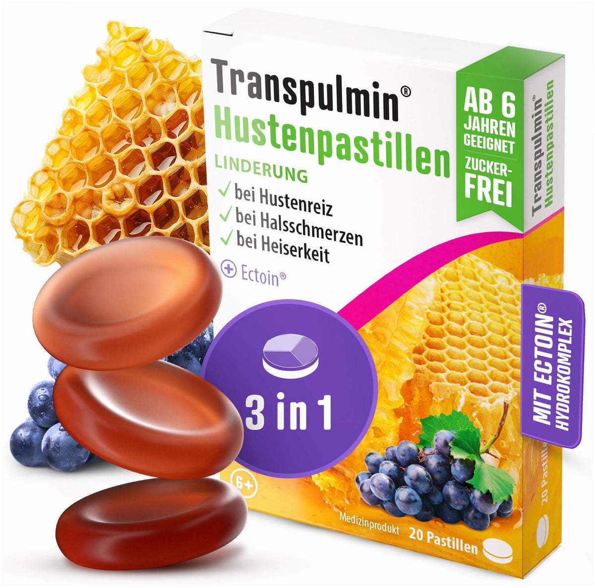 Transpulmin 20 Hustenpastillen