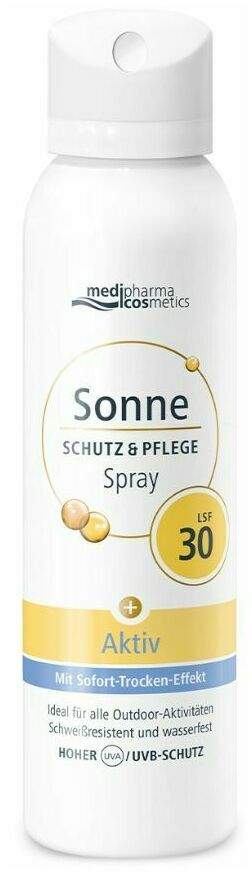 medipharma cosmetics Sonne Schutz & Pflege Aktiv Aerosol-Spray LSF 30 150 ml