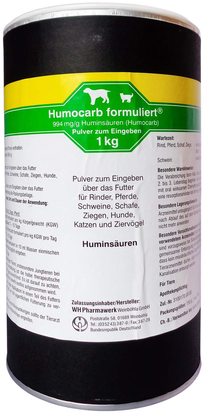 Humocarb Formuliert Pulver Vet 1 KG