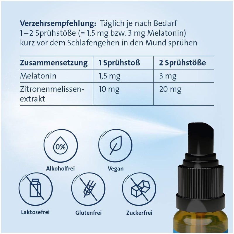 Melatonon Hevert 3 mg Rapid-Spray 50 ml