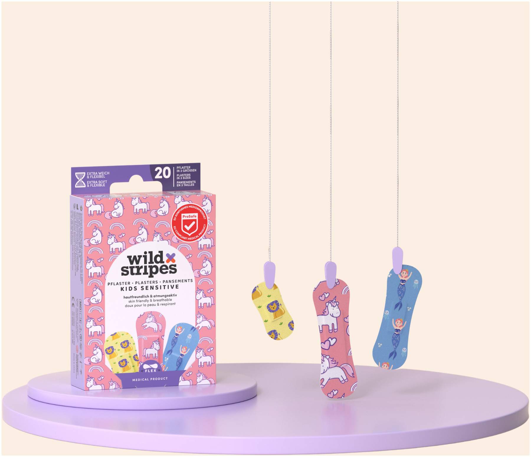 Wild Stripes Kids Sensitive Fantasy Edition 20 Stück