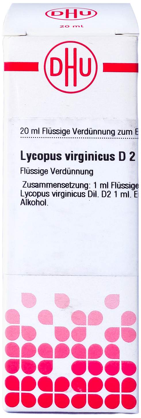 Dhu Lycopus Virginicus D2 20 ml Dilution