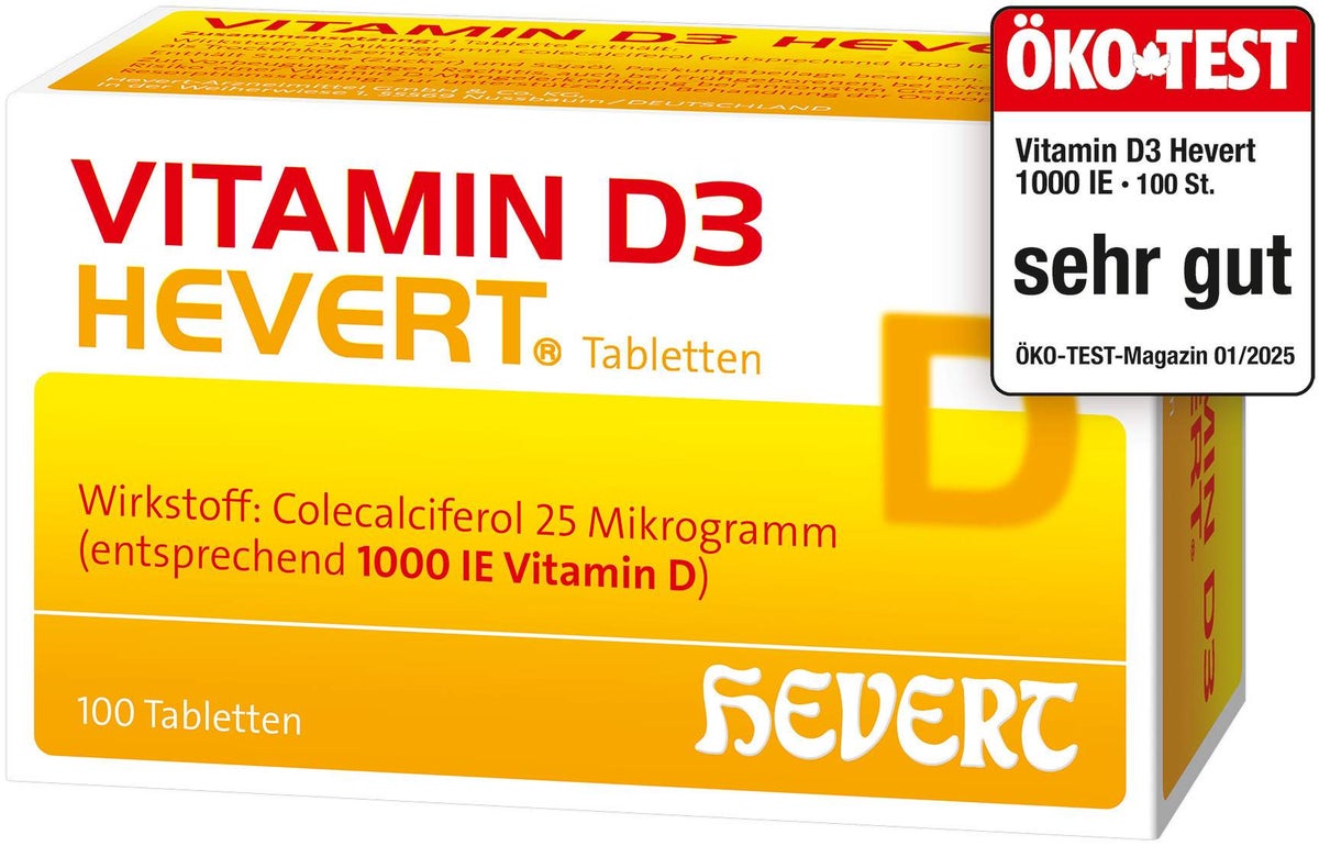 Vitamin D3 Hevert 100 Tabletten