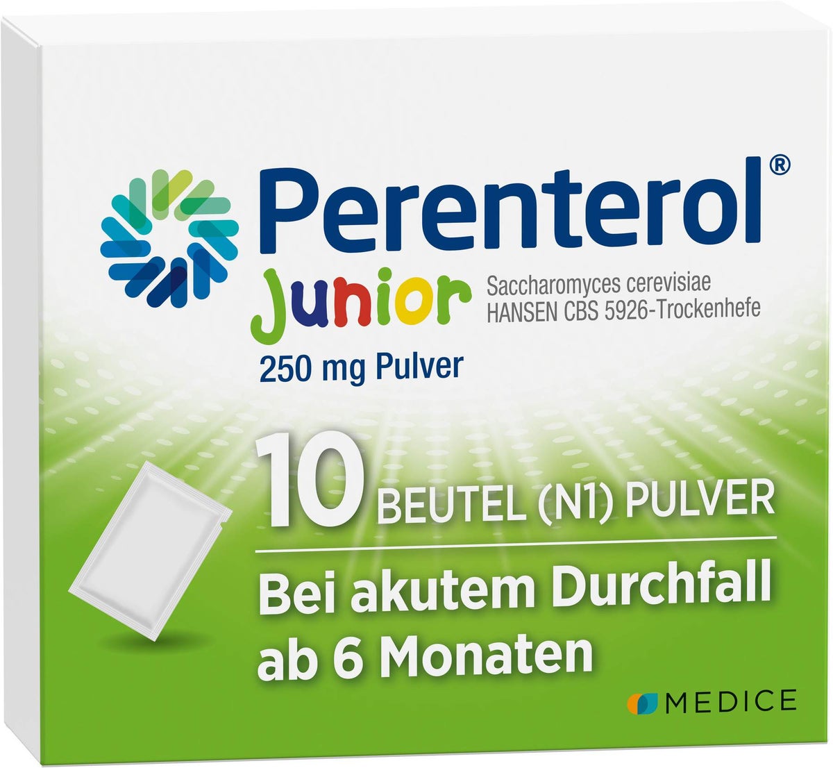 Perenterol junior 250 mg Pulver 10 Beutel