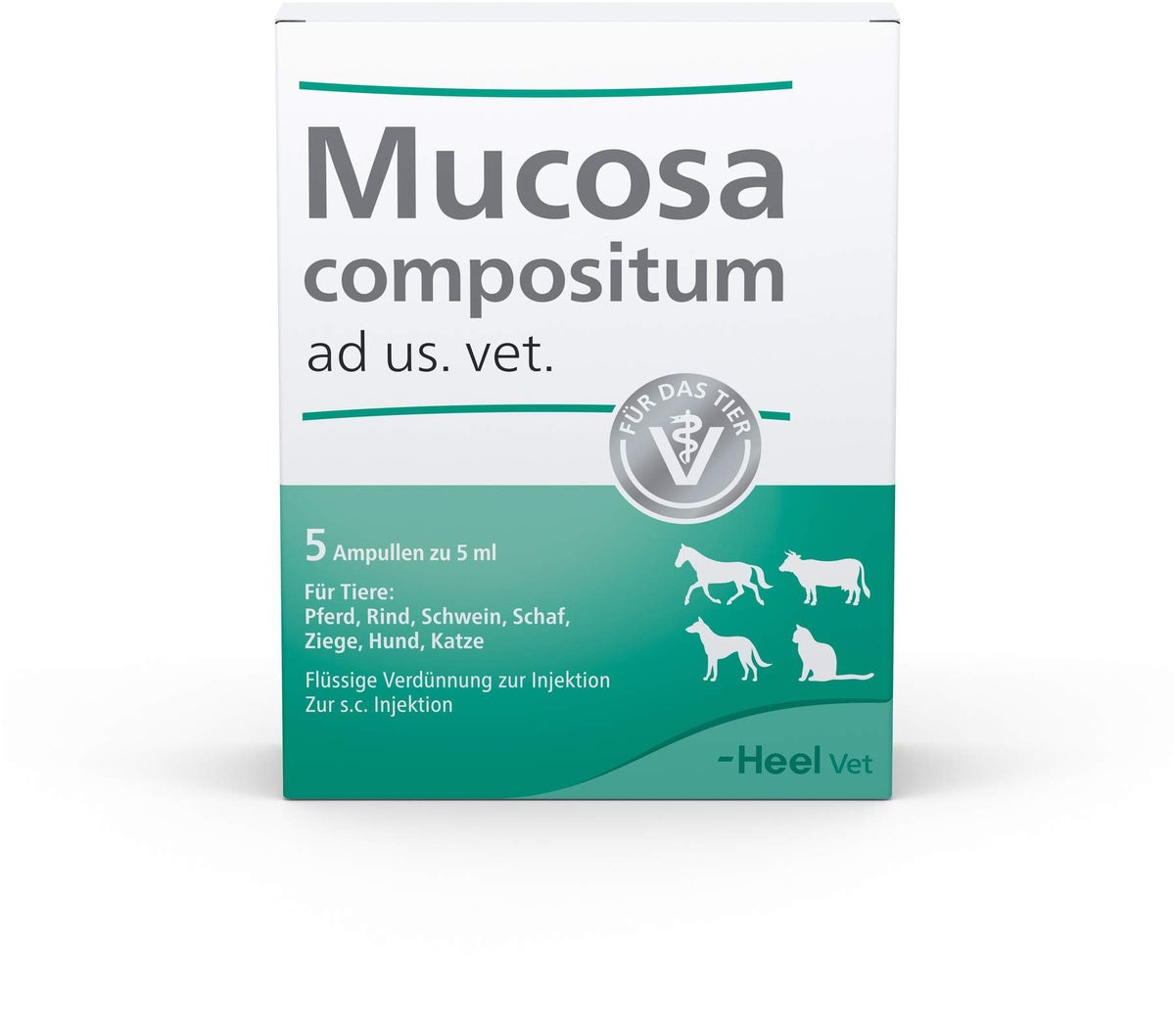 Mucosa Compositum Ampullen vet. 5 X 5 ml