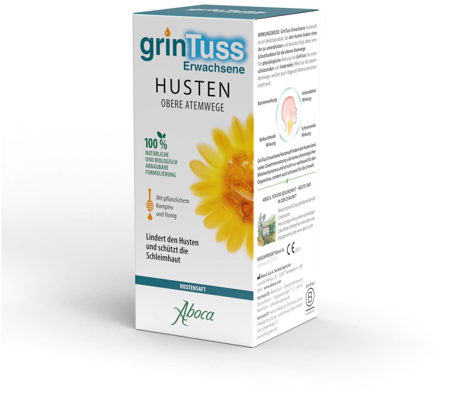 Grintuss Erwachsenen Hustensaft 180 G