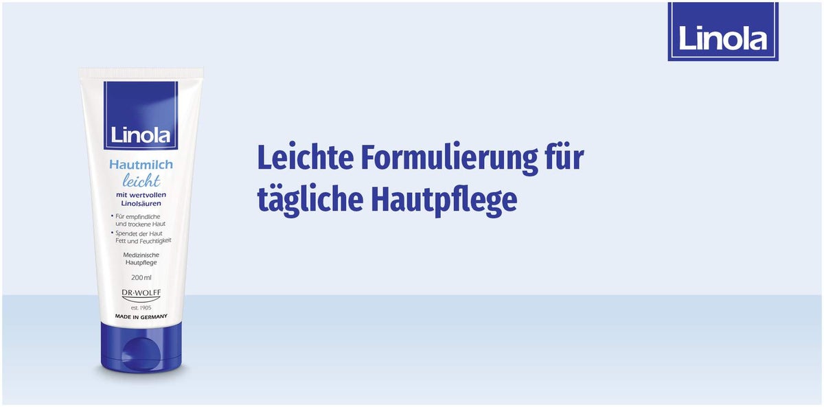 Linola Hautmilch leicht 200 ml Lotion