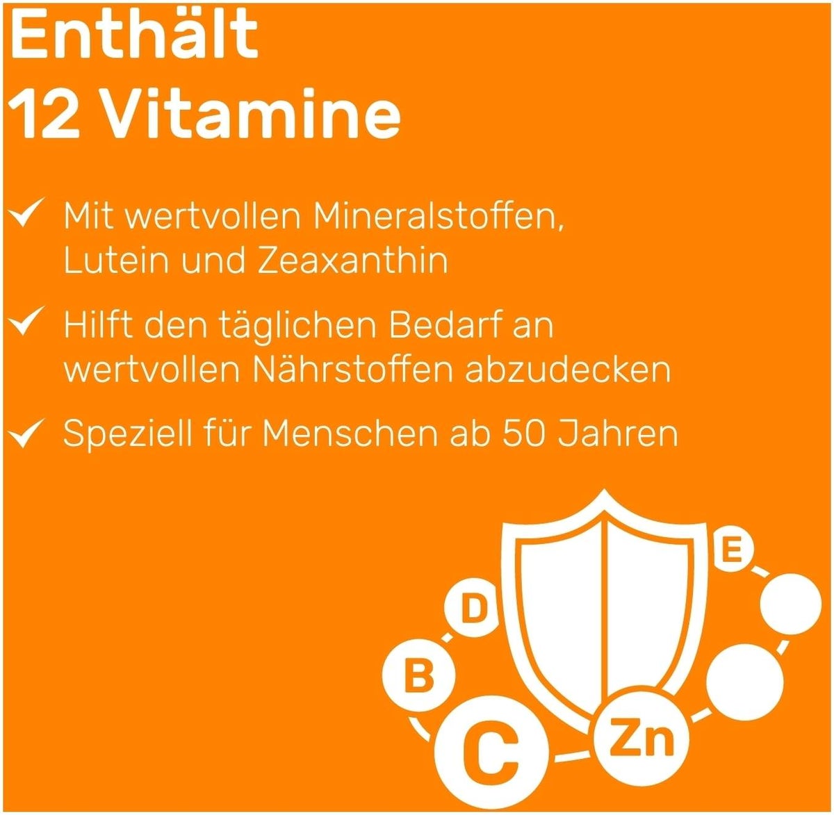 Eunova Langzeit 50+ Kapseln 120 Stück