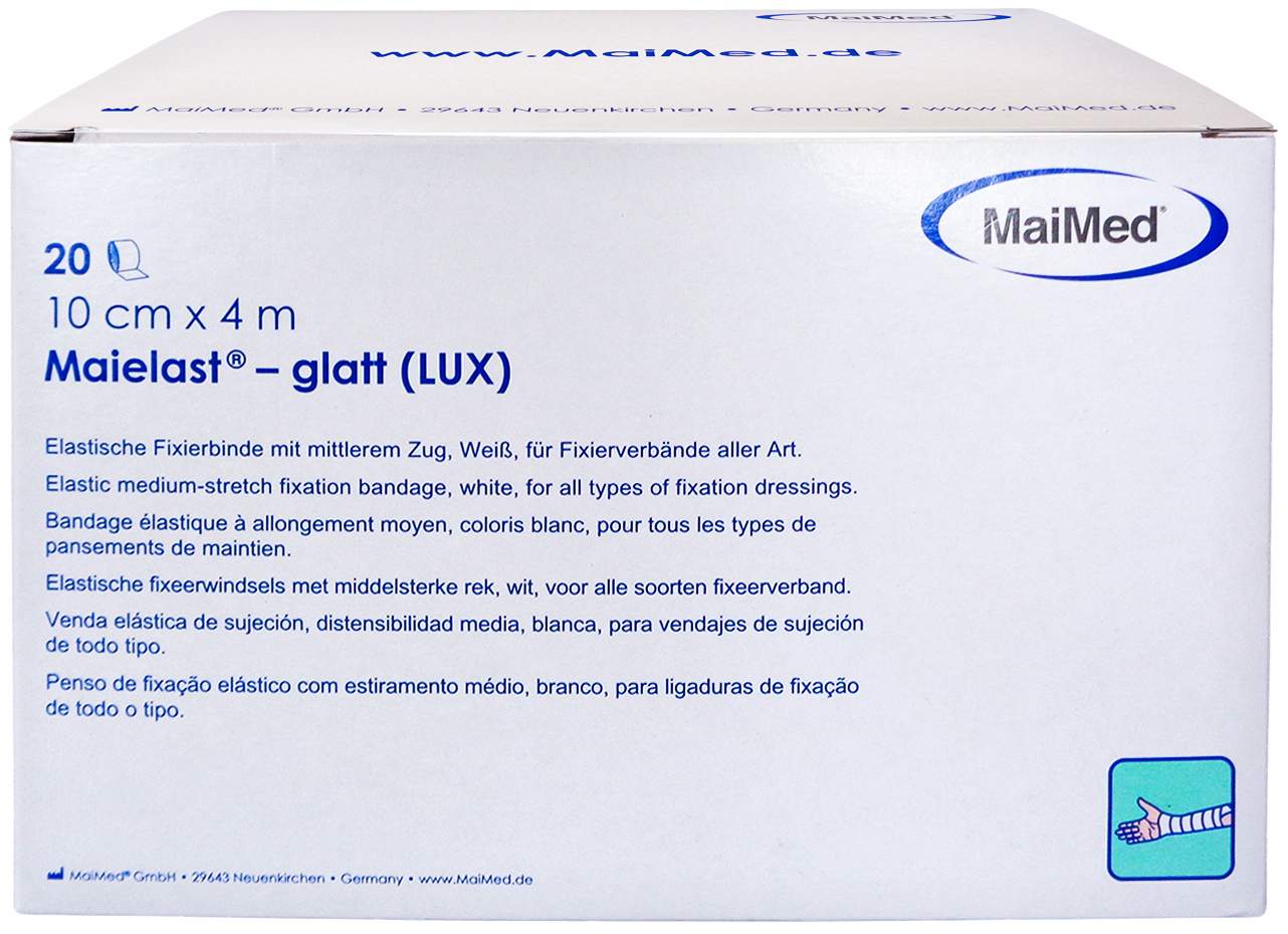 Elastische Fixierbinde 10 Cmx4 M in Cellophan