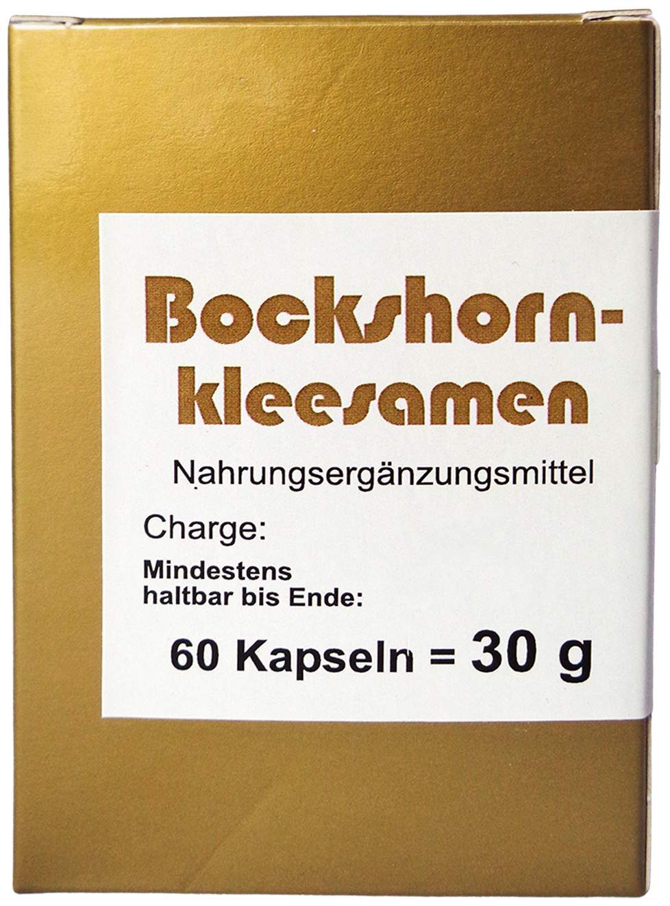 Bockshornkleesamen Kapseln 120  Stück