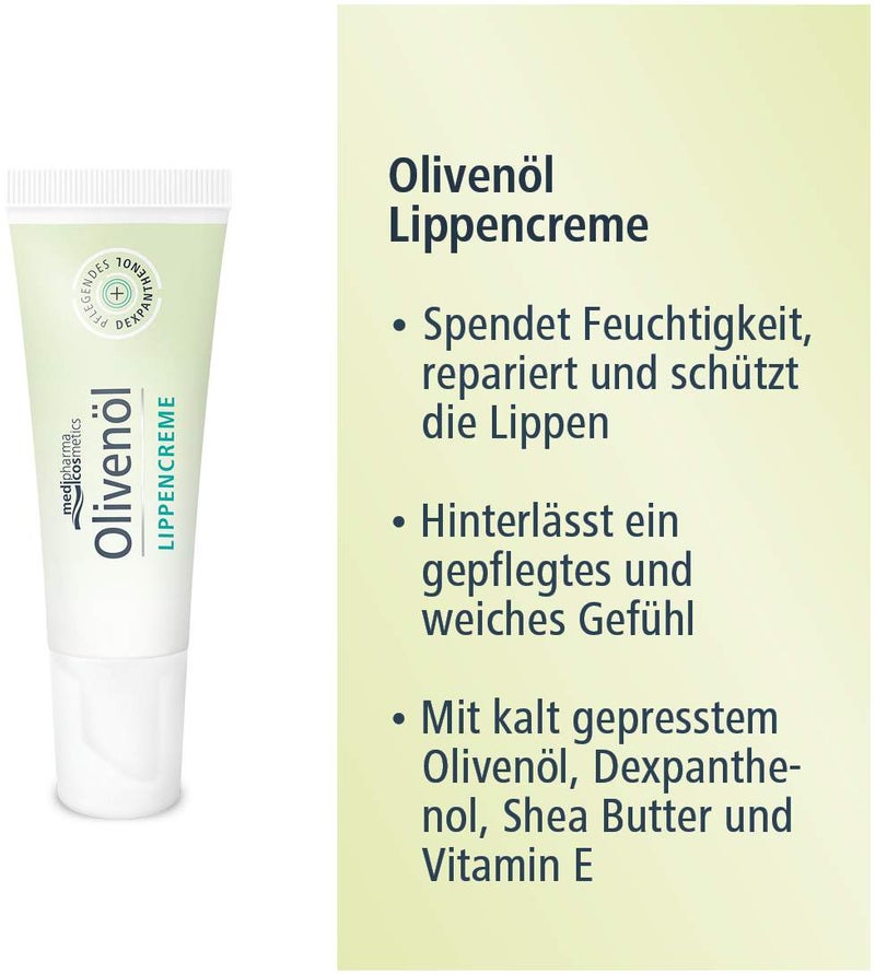 Medipharma Cosmetics Olivenöl Lippencreme 10 ml