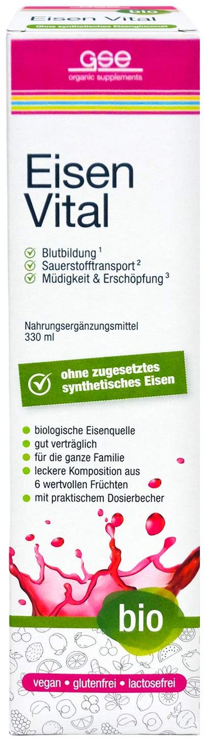 Eisen Vital Complex Bio Flüssigkeit Z.Einnehmen 330 ml