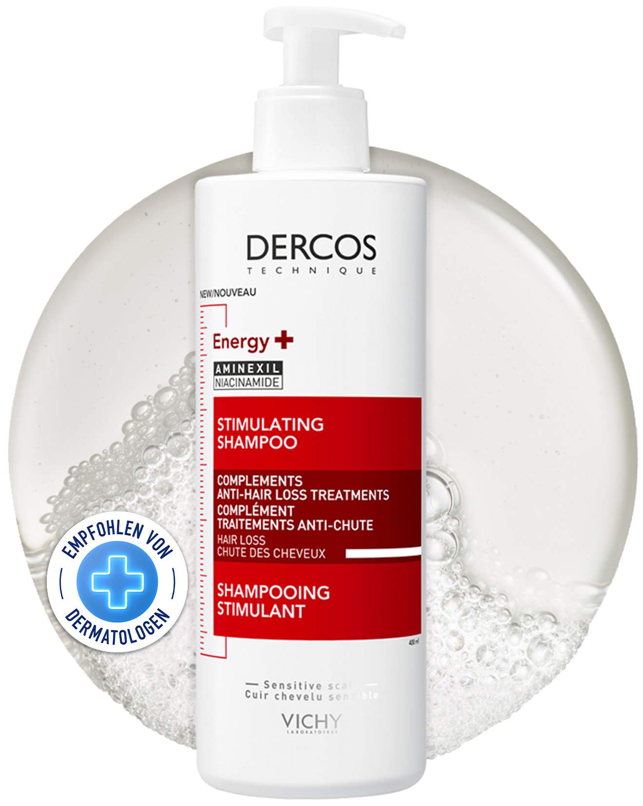 Vichy Dercos Vital Shampoo mit Aminexil 400 ml