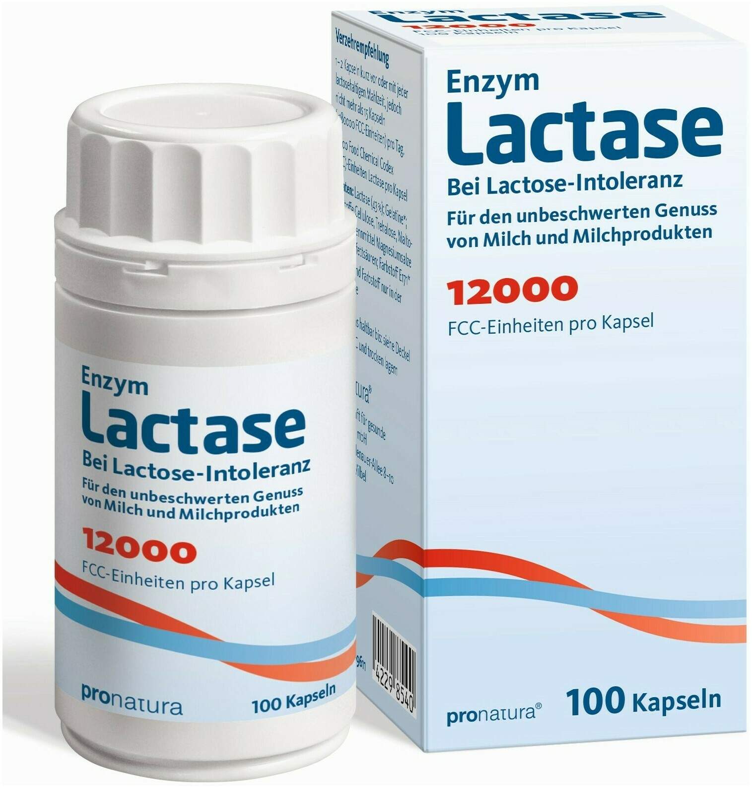 Lactase 12.000 Fcc 100 Kapseln