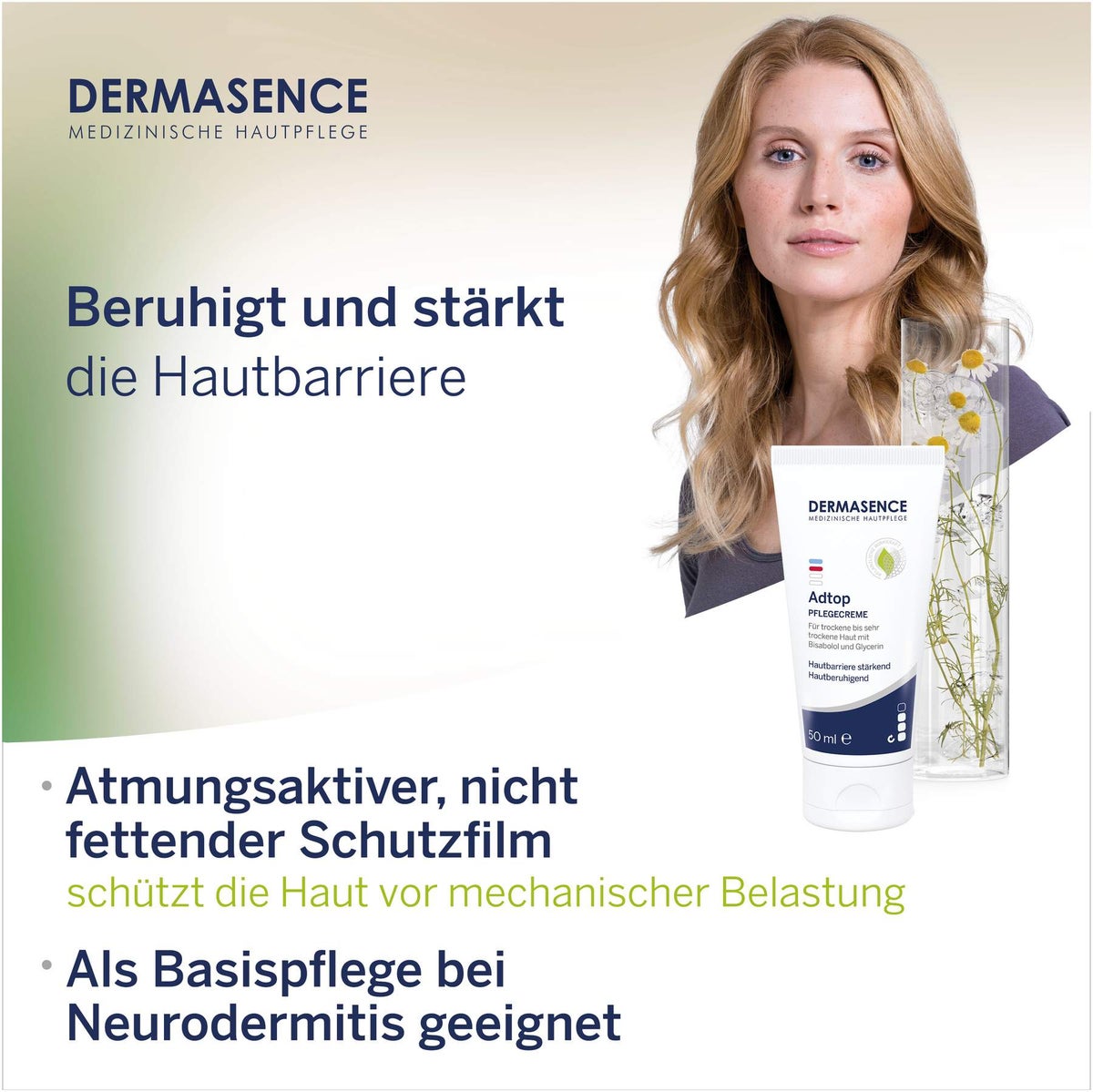 Dermasence Adtop Pflegecreme 50 ml