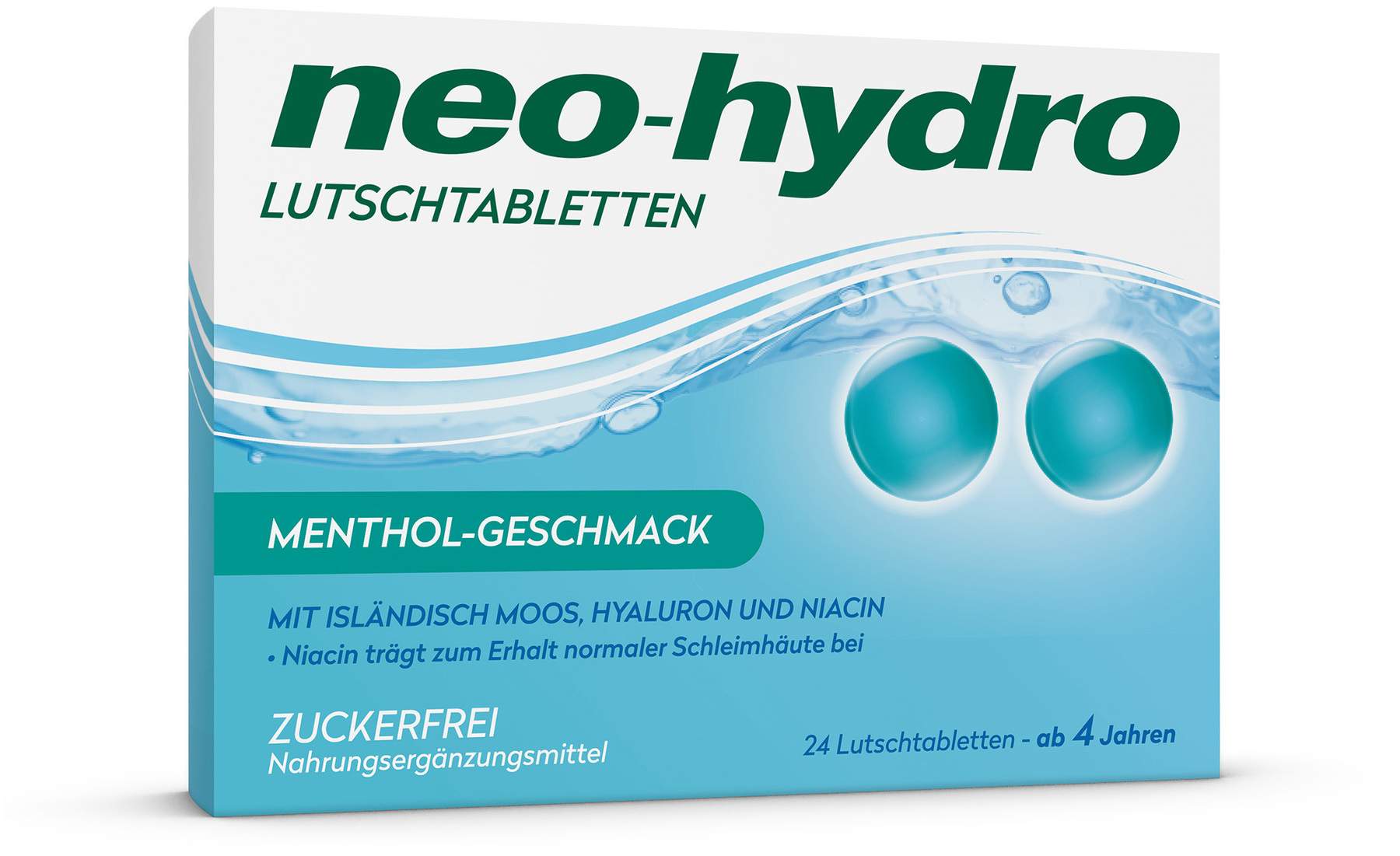 Neo-Hydro Lutschtabletten Menthol 24 Stück