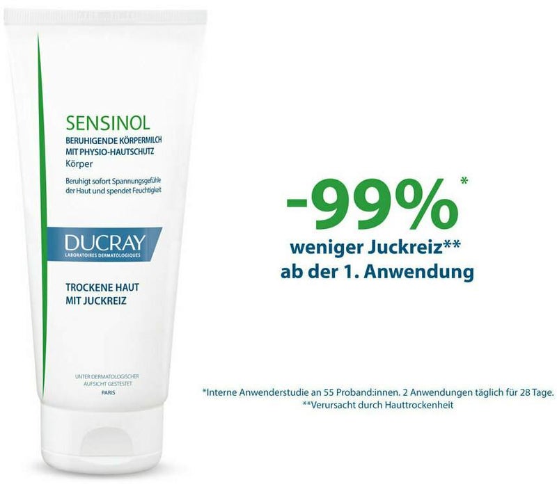Ducray Sensinol beruhigende Körpermilch 200 ml Lotion