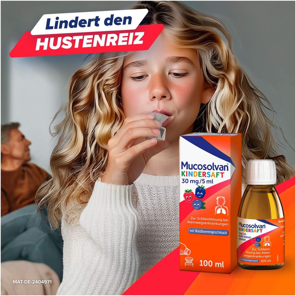 Mucosolvan 100 ml Kindersaft 30 mg je 5 ml