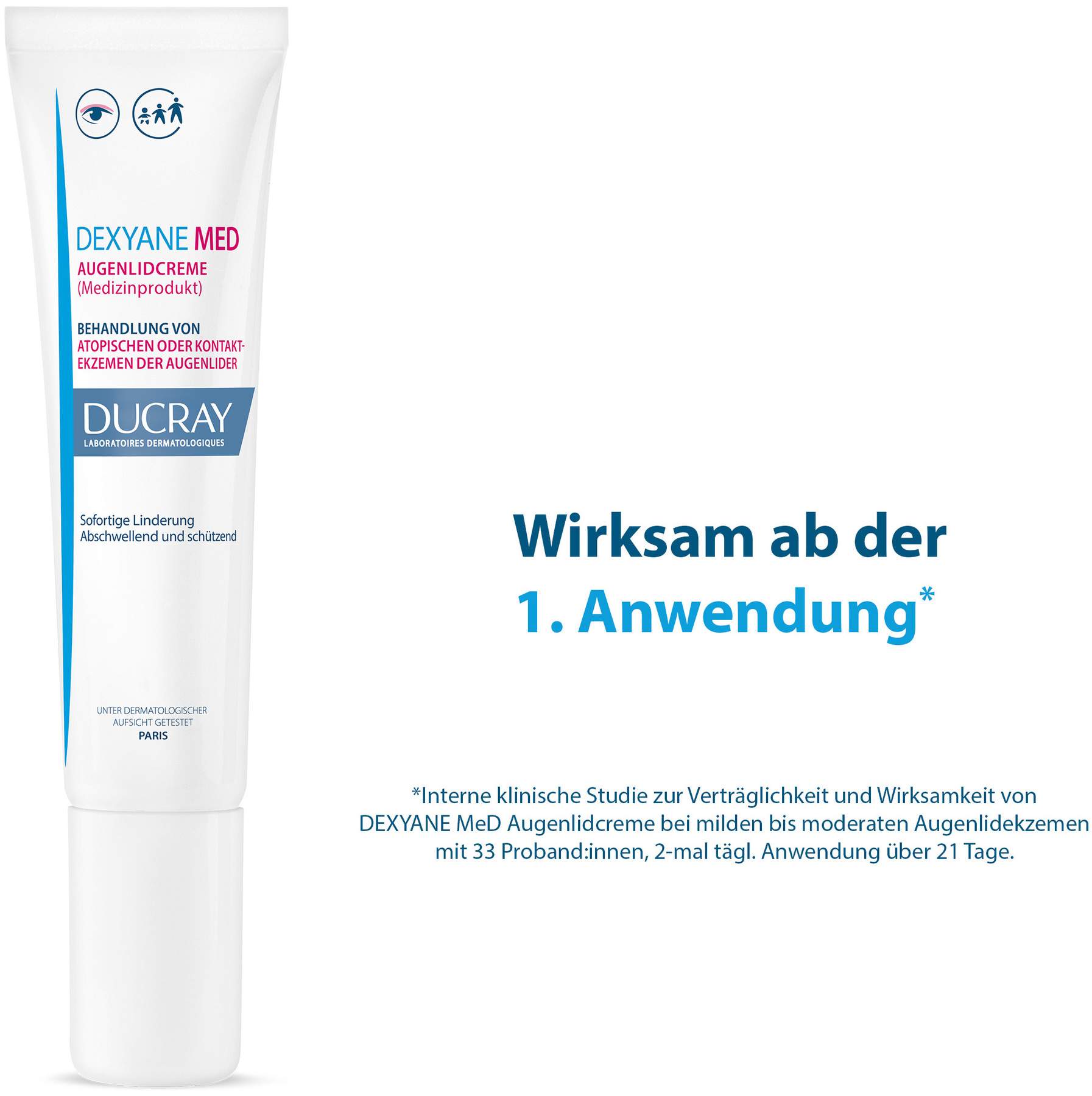Ducray Dexyane MeD Augenlidcreme 15 ml