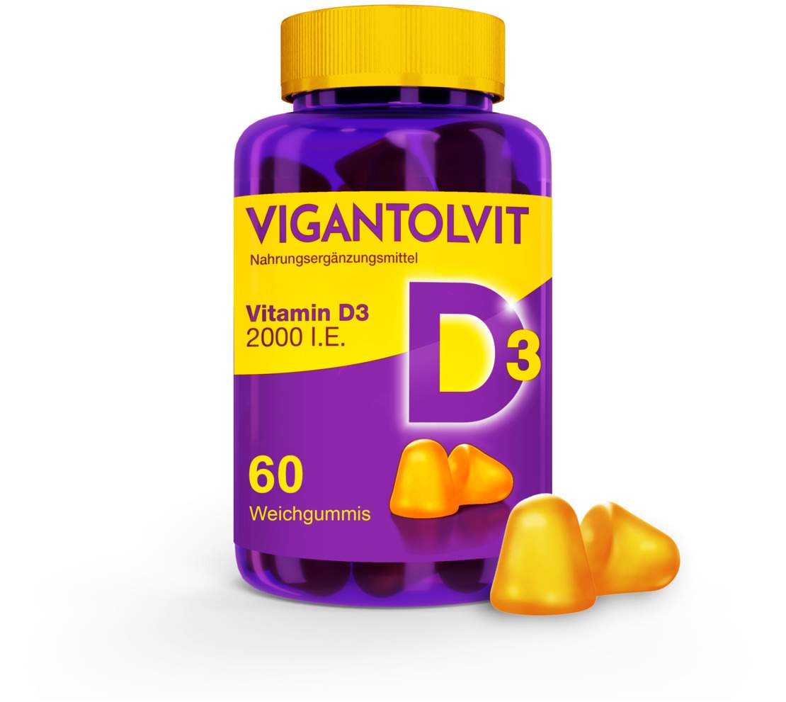 Vigantolvit 2000 I.E. Vitamin D3 60 Weichgummis
