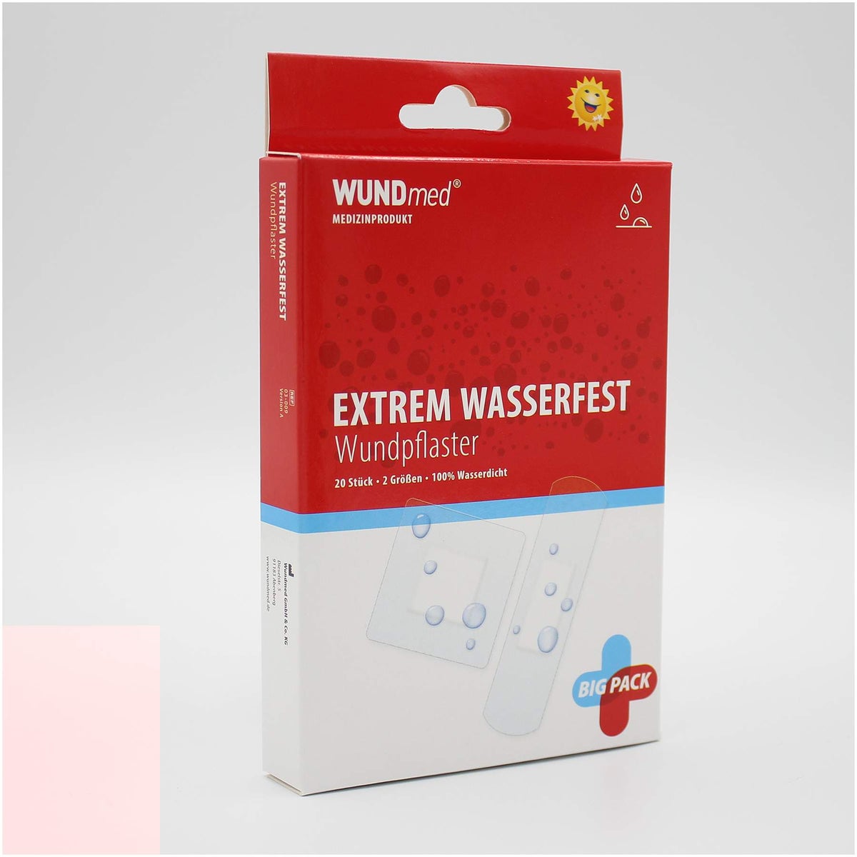 Pflaster Extrem Wasserfest 2 Größen 20 Pflaster