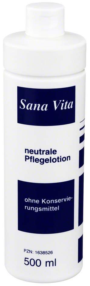 Sana Vita Neutrale Pflegelotion 500 ml Lotion