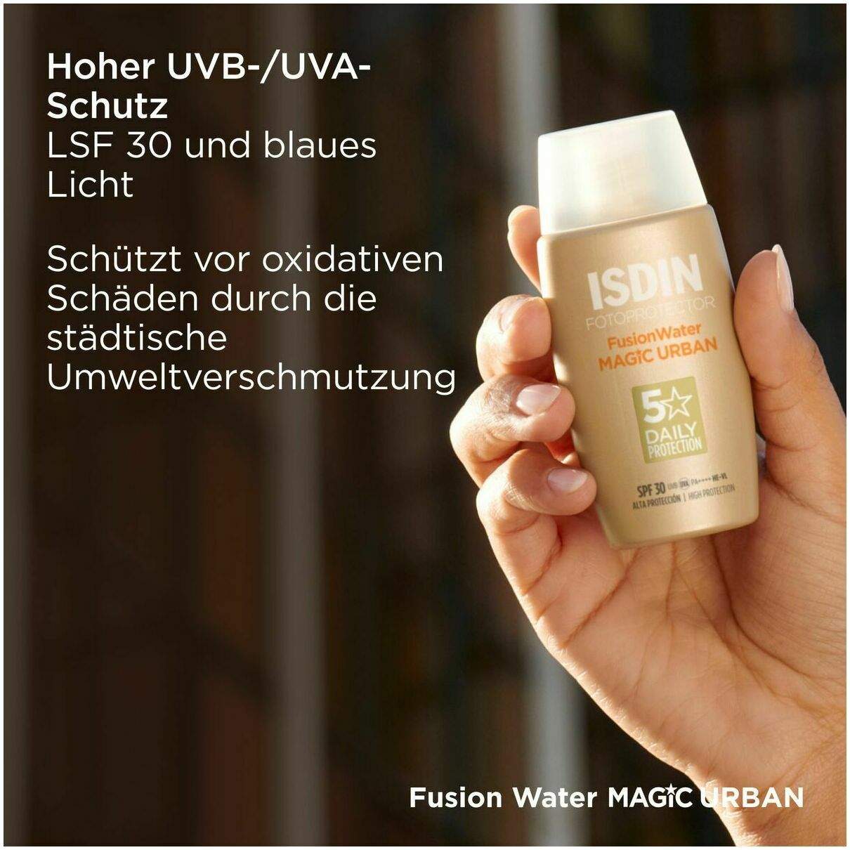 Isdin Fotoprotector Fusion Water Urban Lsf 30 50 ml