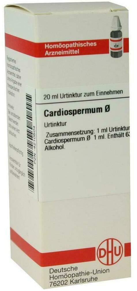 Dhu Cardiospermum Urtinktur 20 ml Dilution