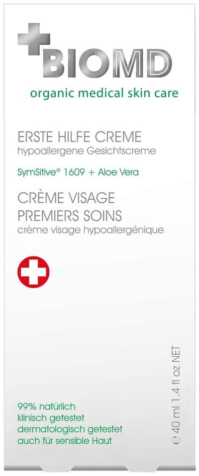 Biomed Erste Hilfe Hypoallergene Creme 40 ml