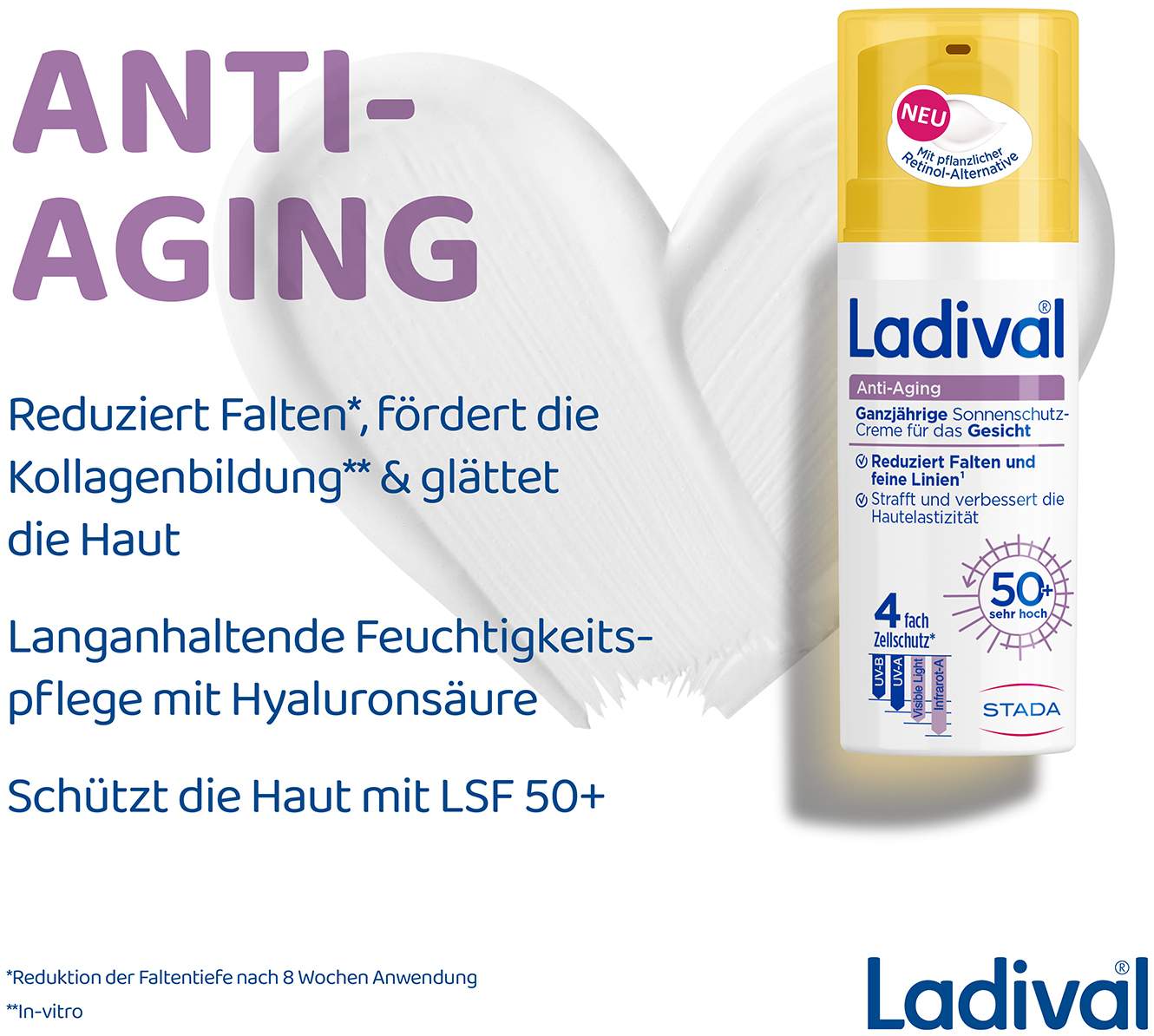 Ladival Anti-Aging Sonnenschutz-Creme LSF 50+