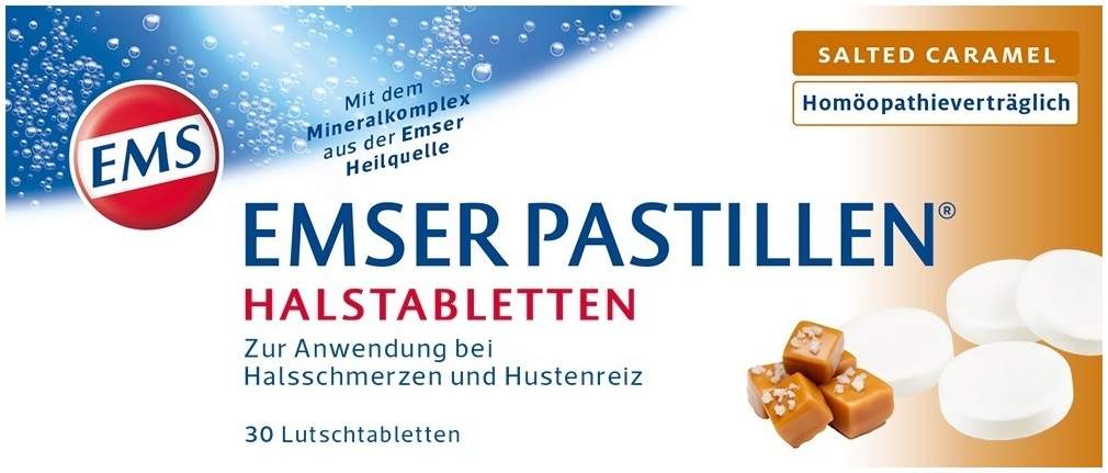 Emser Pastillen Salted Caramel 30 Stück