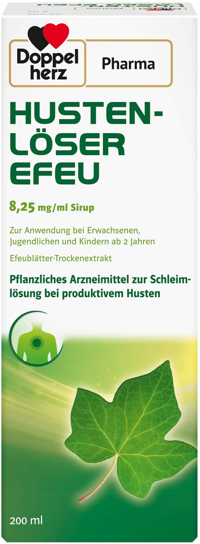 Hustenlöser Efeu 8,25 mg je ml 200 ml Sirup