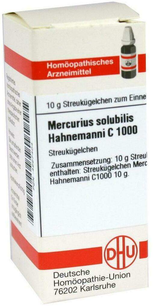 Dhu Mercurius Solubilis C1000 Globuli Hahne