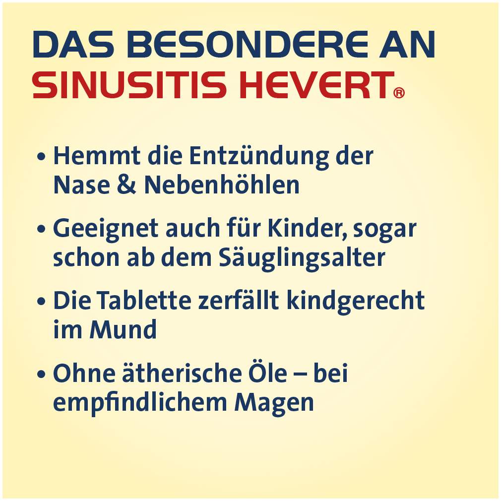 Sinusitis Hevert 40 Tabletten