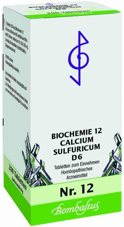 Biochemie Bombastus 12 Calcium Sulfuricum D 6 200 Tabletten