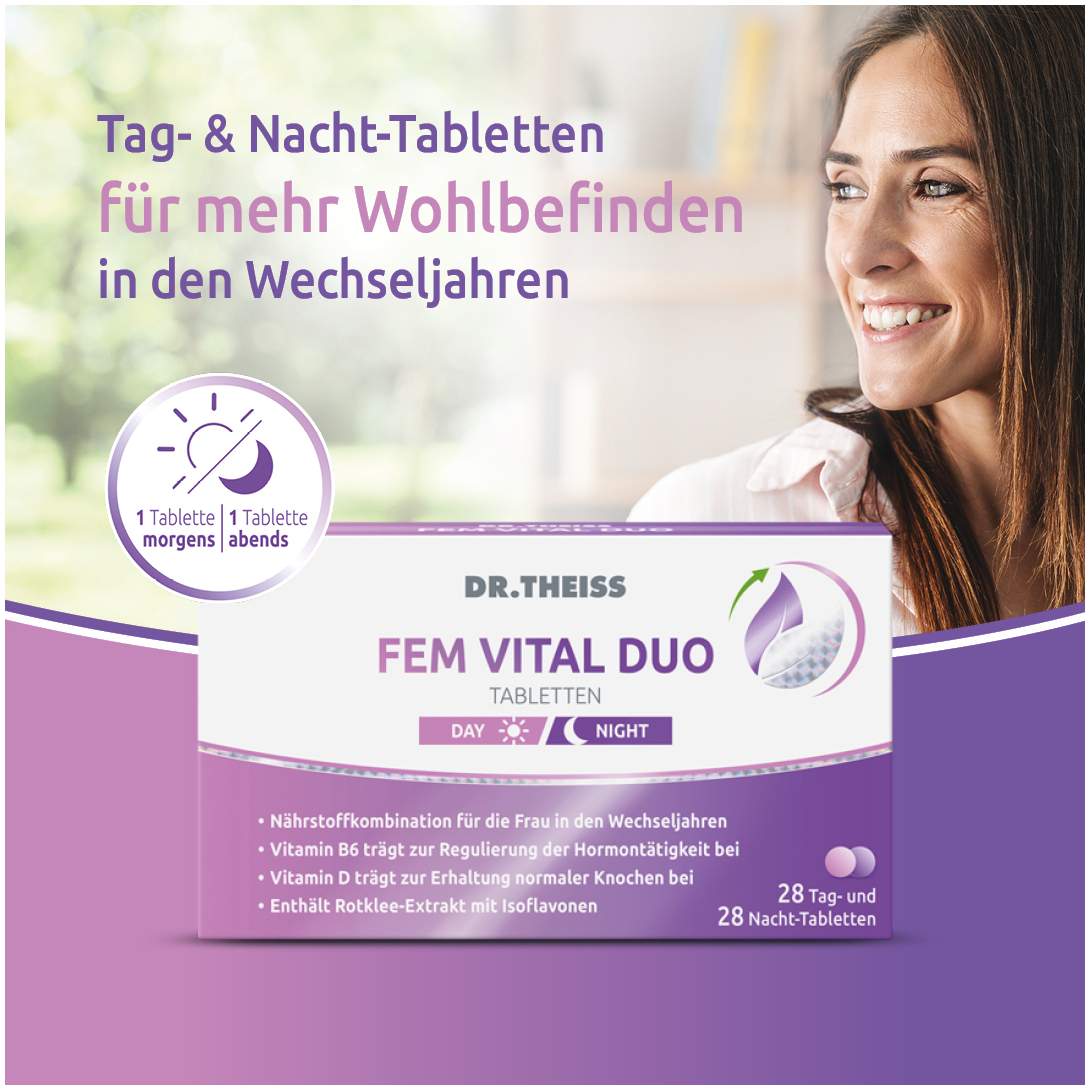 Dr. Theiss Fem Vital Duo 56 Tabletten