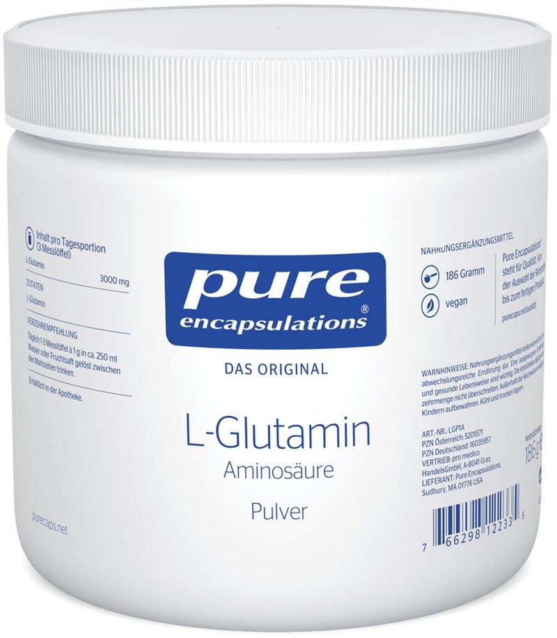 Pure Encapsulations L-Glutamin 186 G Pulver