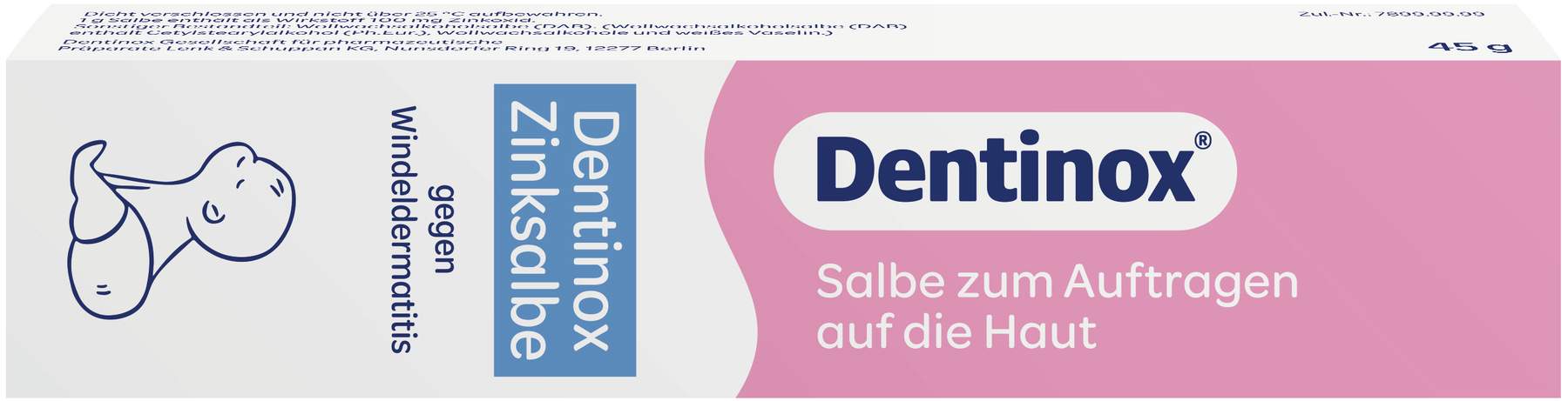 Dentinox Zinksalbe 45 g