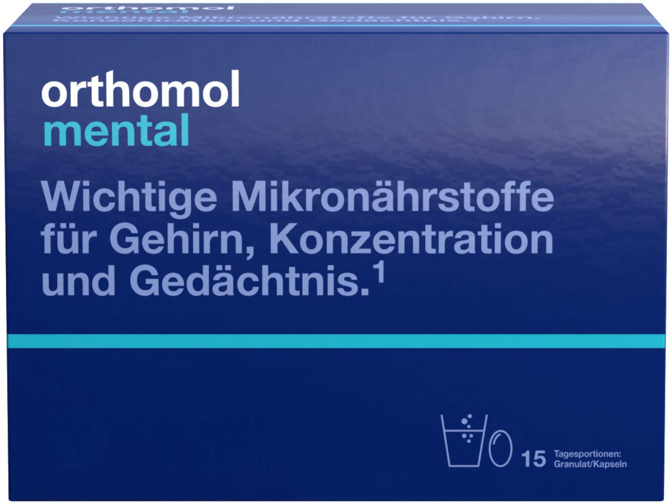 Orthomol Mental Granulat Plus Kapseln 15 Tage 1 Kombipackung