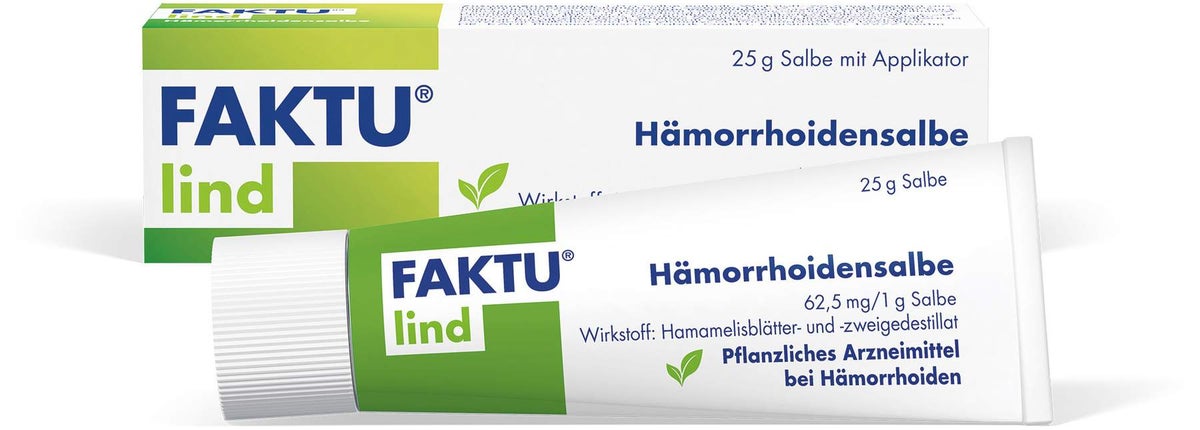 Faktu lind Hämorrhoidensalbe 25 g