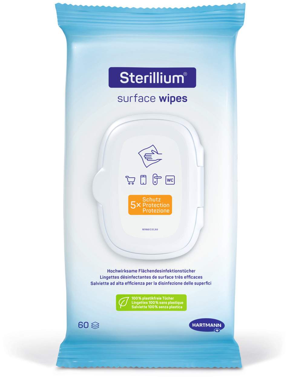 Sterillium Surface Wipes 60 Tücherendesinfektio