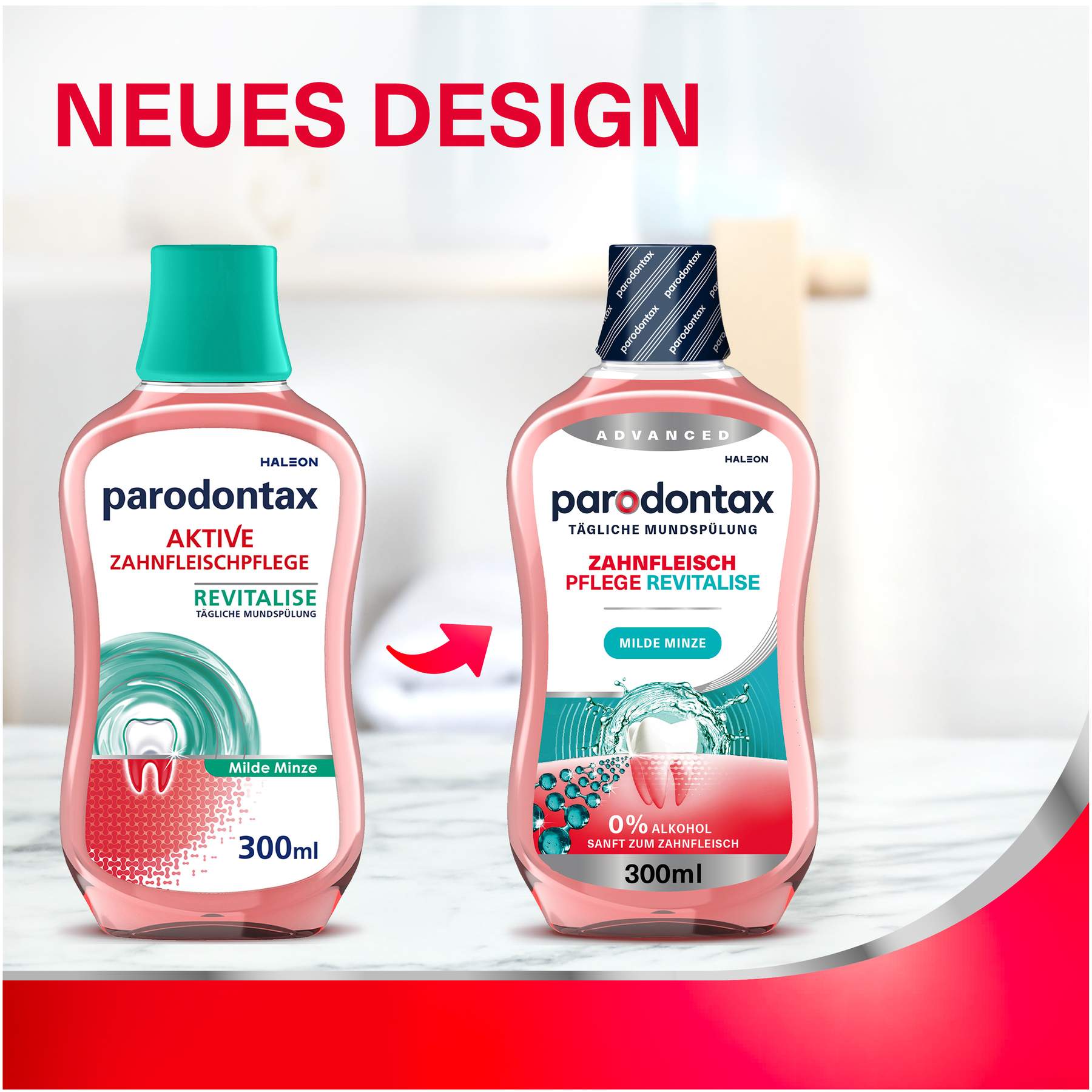 Parodontax tägl. Zahnfleischpflege Revitalise 300 ml Spüllösung