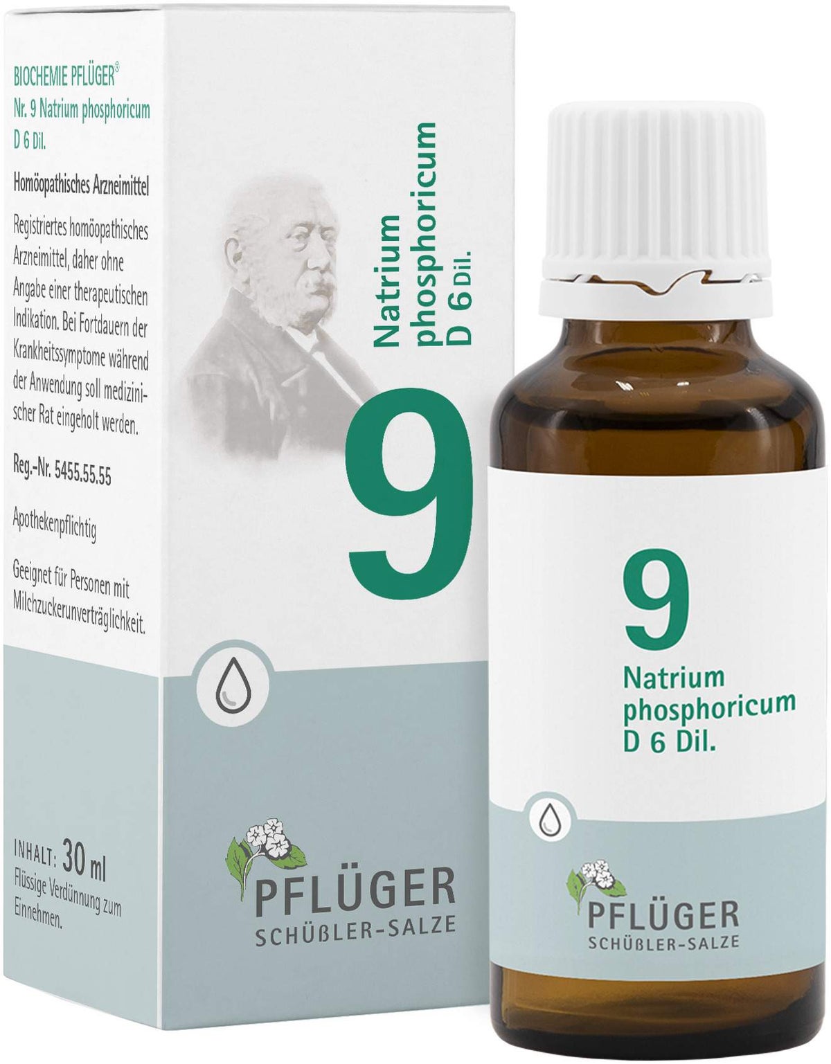 Biochemie Pflüger 9 Natrium Phosphoricum D6 30 ml Tropfen